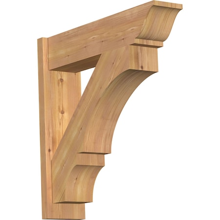 Ekena Millwork Balboa Smooth Traditional Outlooker, Western Red Cedar, 7 1/2"W x 30"D x 30"H OUT08X30X30BOA01SWR
